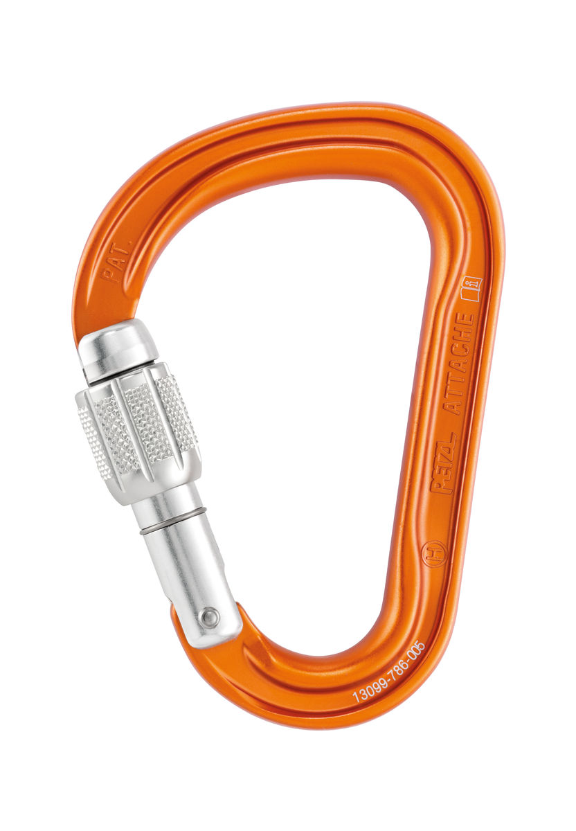 Petzl ATTACHE Screw-Lock Carabiner from GME Supply