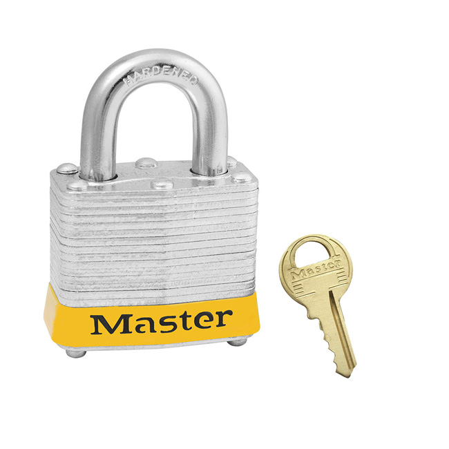 Master Lock 3 Yellow from GME Supply