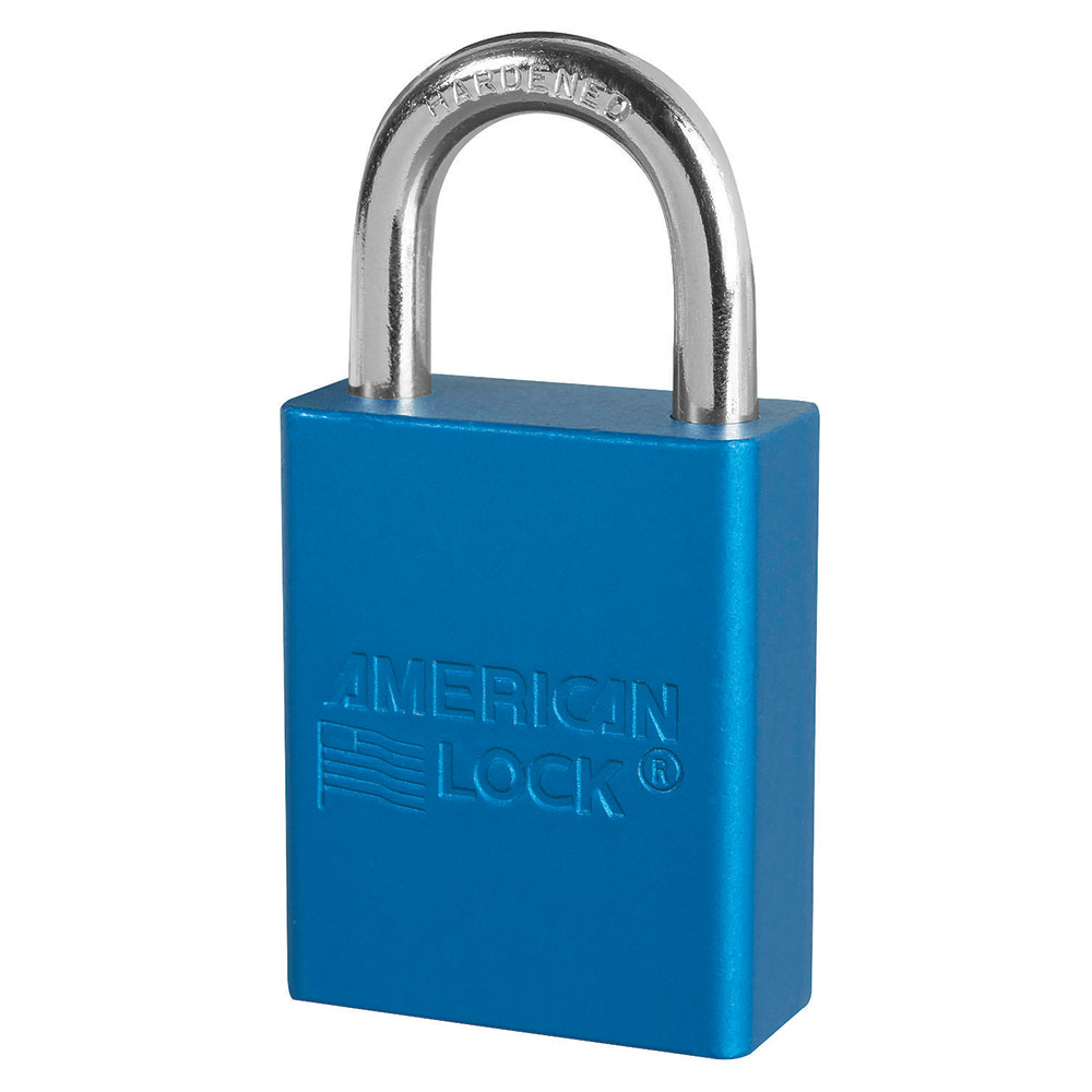 Master Lock Anodized Aluminum Safety Padlock with Keyed Alike from GME Supply