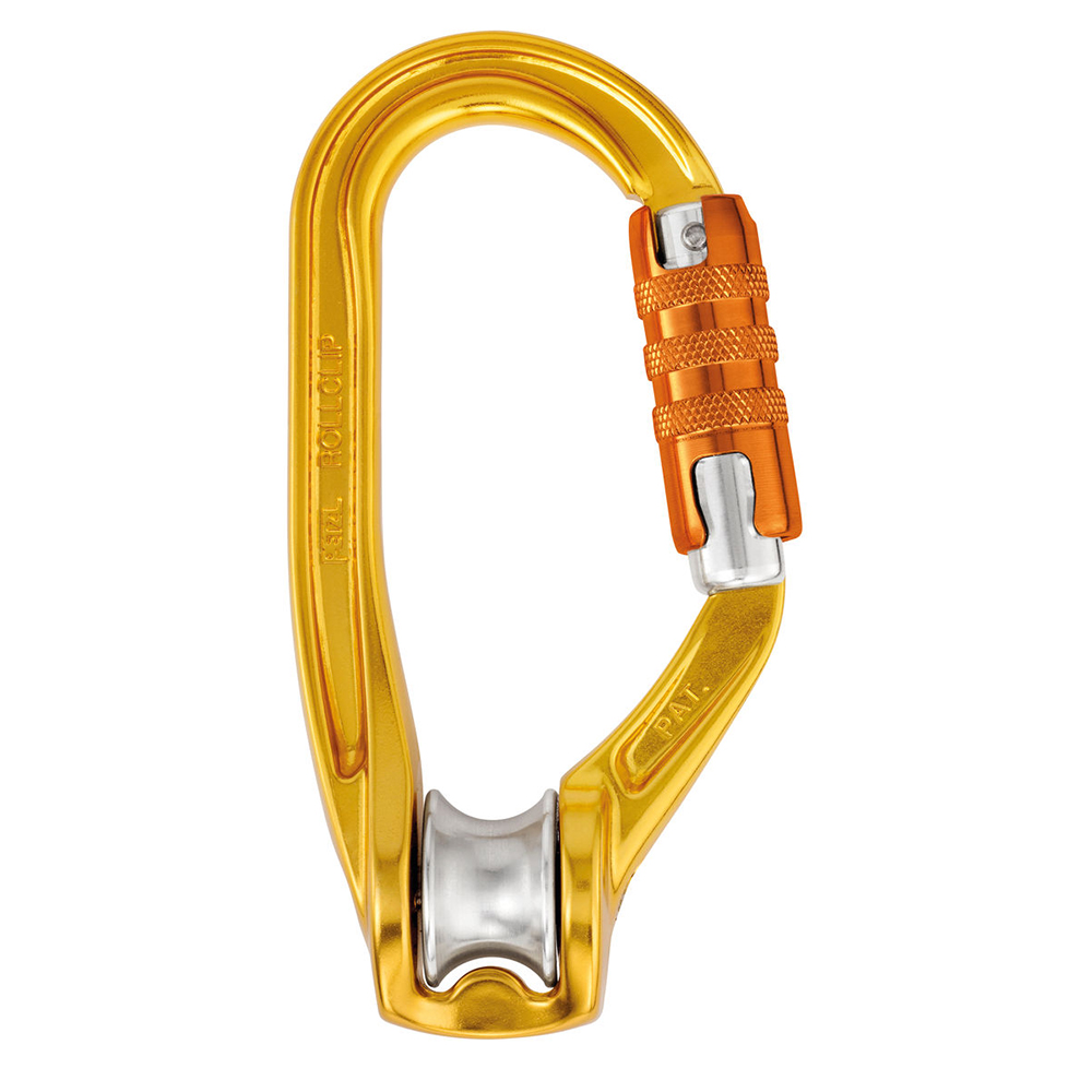 Petzl ROLLCLIP Pulley Carabiner - No Lock P74 TL from GME Supply