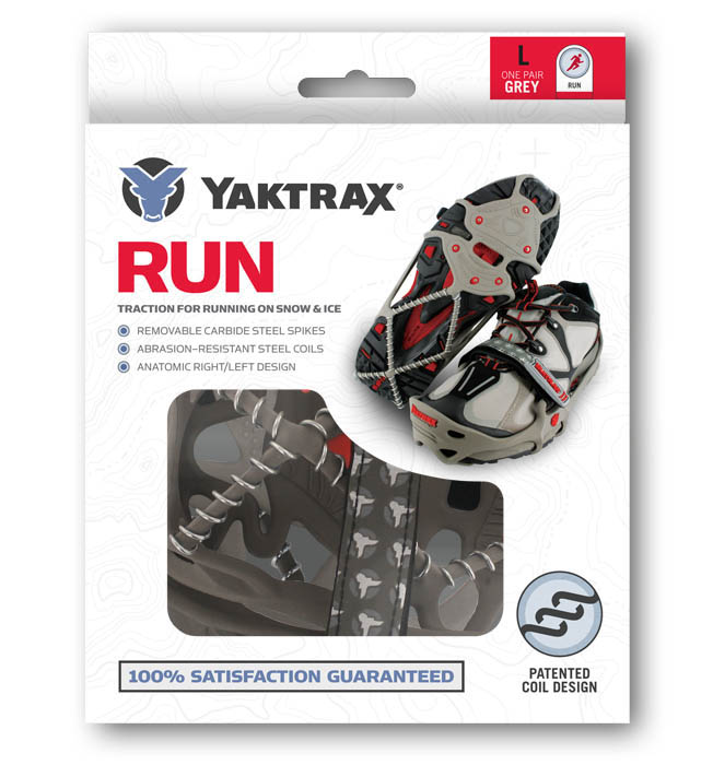Yaktrax Run Ice Traction Cleats from GME Supply