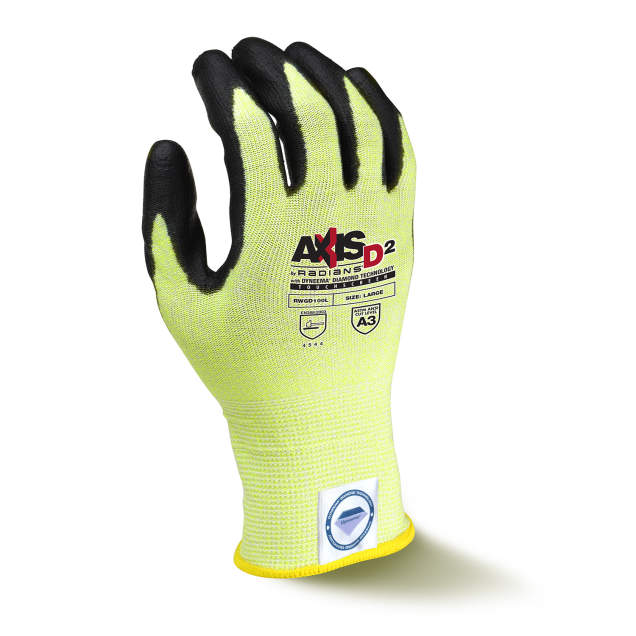 Radians AXIS D2 Dyneema Cut A3 Touchscreen Glove from GME Supply