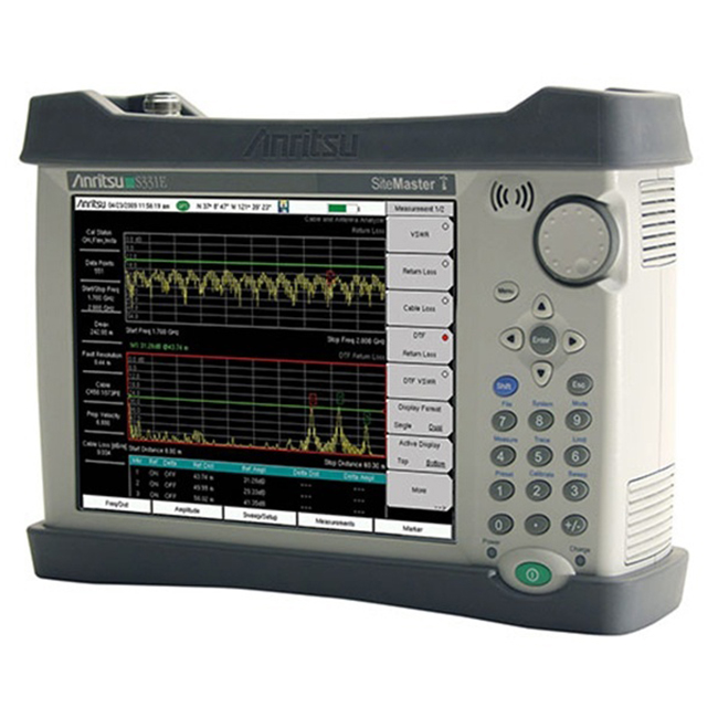Anritsu Site Master S331E Compact Handheld Cable and Antenna Analyzer from GME Supply