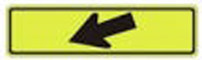 Diamond Grade Reflective Arrow Sign from GME Supply
