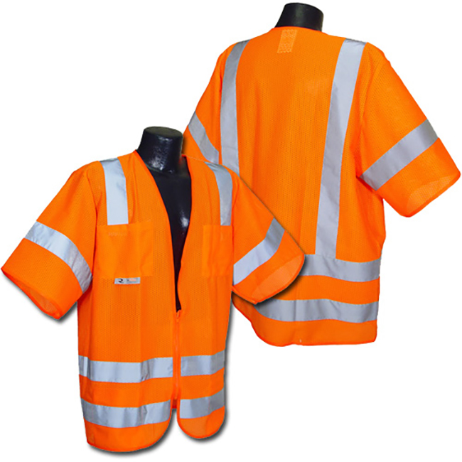 Radians SV83 Standard Type R Class 3 Solid Knit Safety Vest from GME Supply