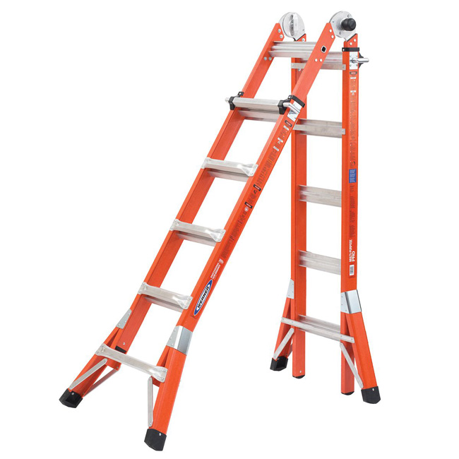 Werner Fiberglass 22 Foot Multi-Position Ladder Type IA from GME Supply