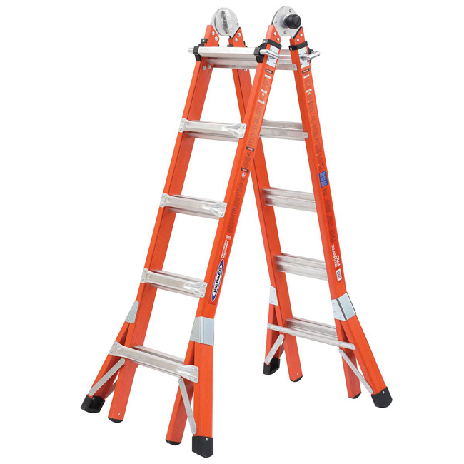 Werner Fiberglass 22 Foot Multi-Position Ladder Type IA from GME Supply